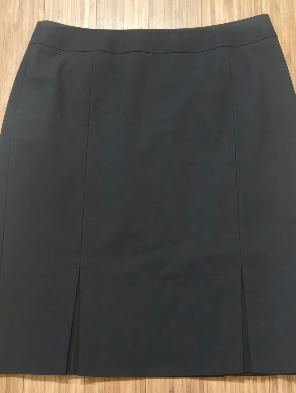 Semantiks Black Pencil Skirt with Pleats